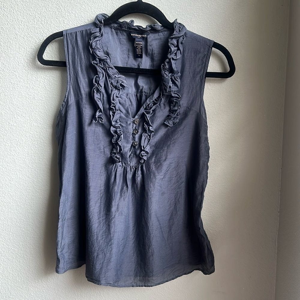 Banana Republic Silk Blouse Top